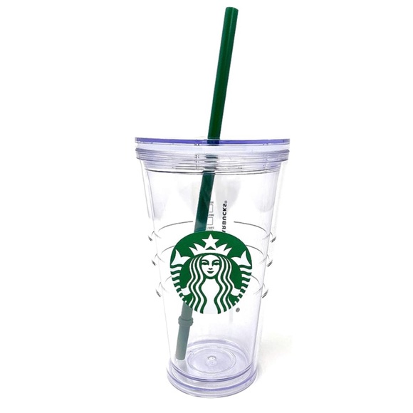 STARBUCKS COLD CUP TUMBLER TRAVELER WITH LOGO 16 OUNCE - Picture 1 of 8
